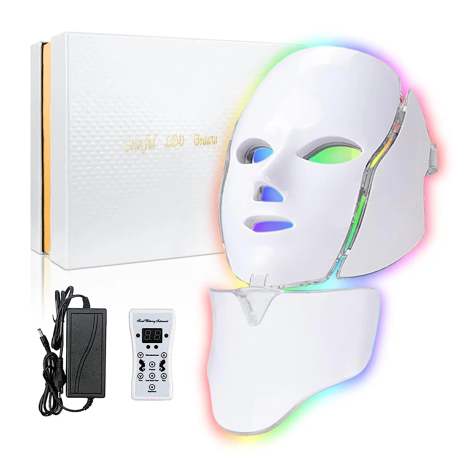 7 Color LED Face Mask