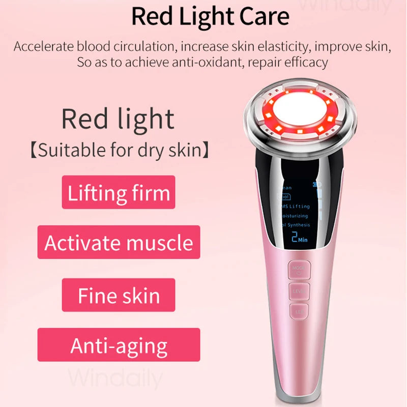5-in-1 EMS Facial Massager