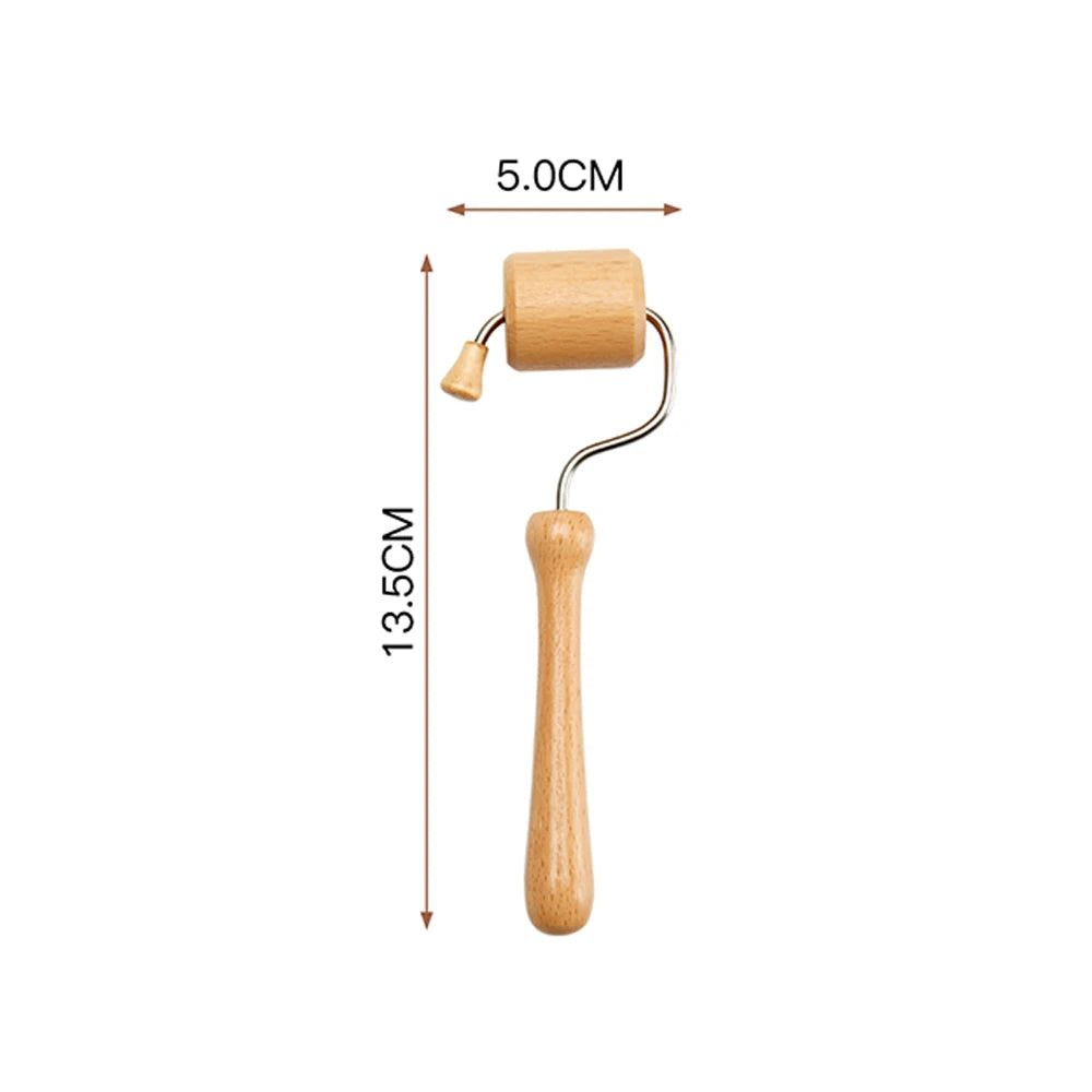 Wooden Facial Massage Roller