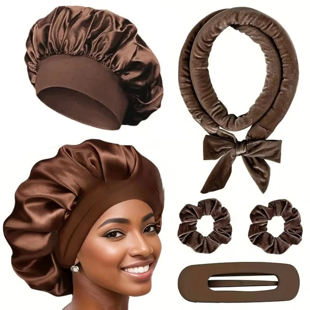 Heatless Satin Hair Curler