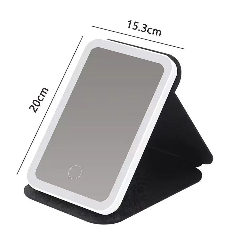 LED Foldable Vanity Mirror