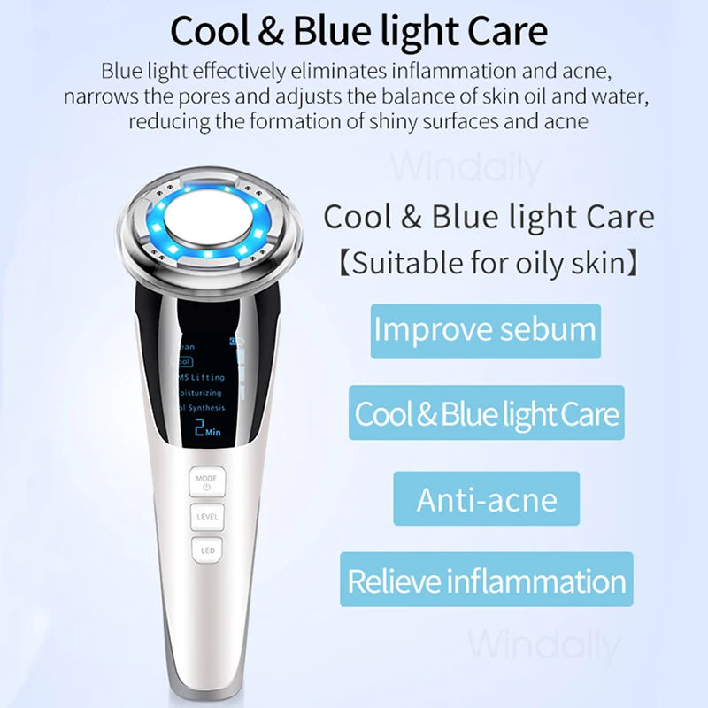 5-in-1 EMS Facial Massager