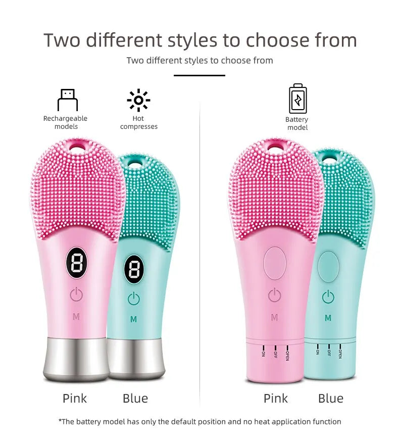 Ultrasonic Facial Cleansing Brush