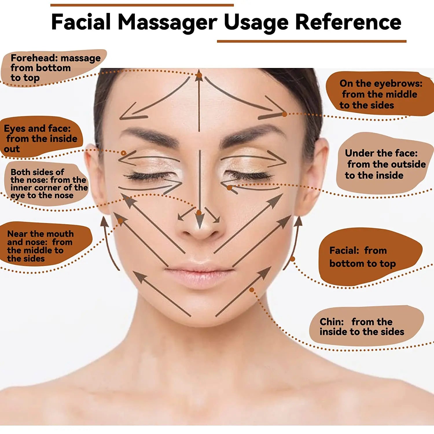 Wooden Facial Massage Roller