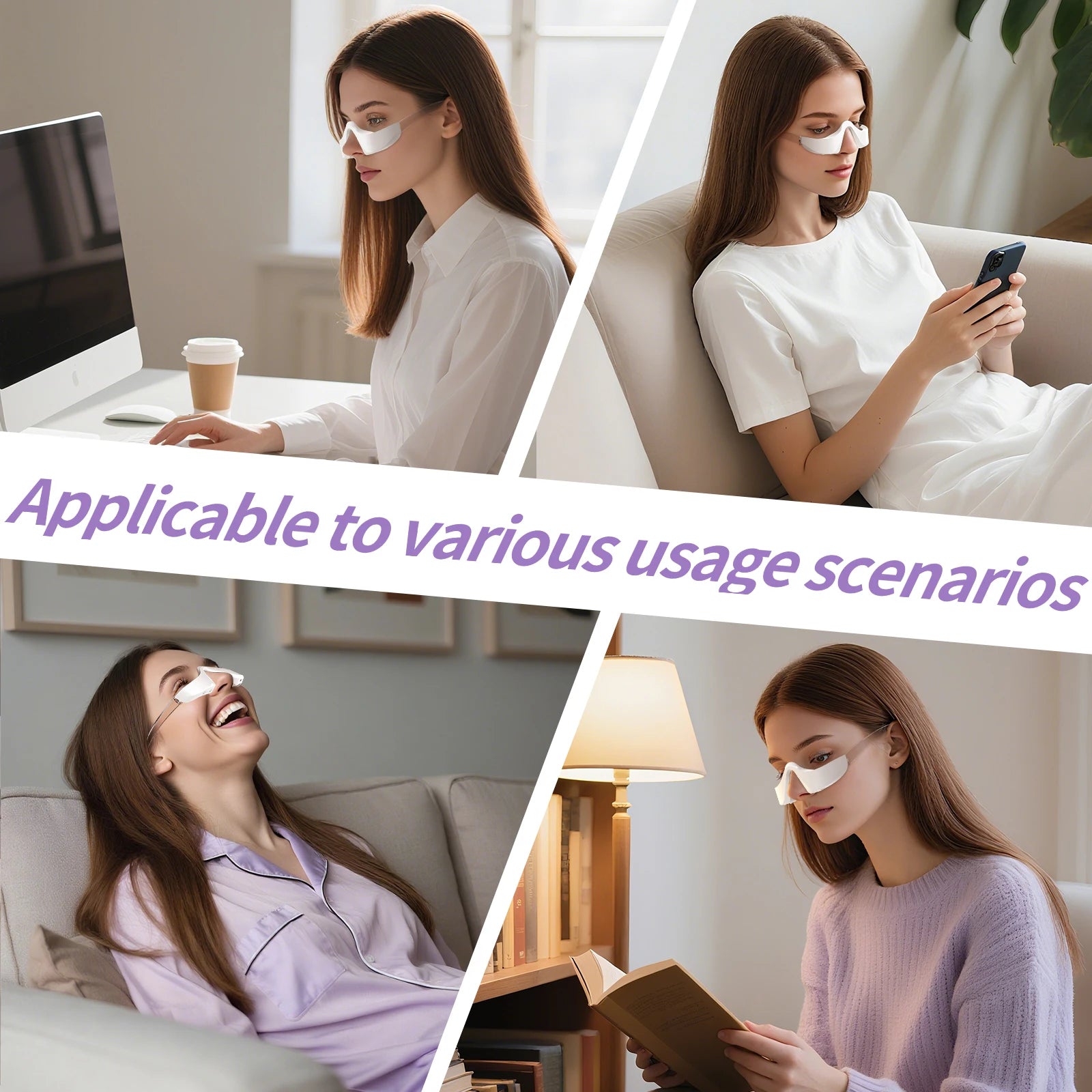 LED Eye Massager Glasses