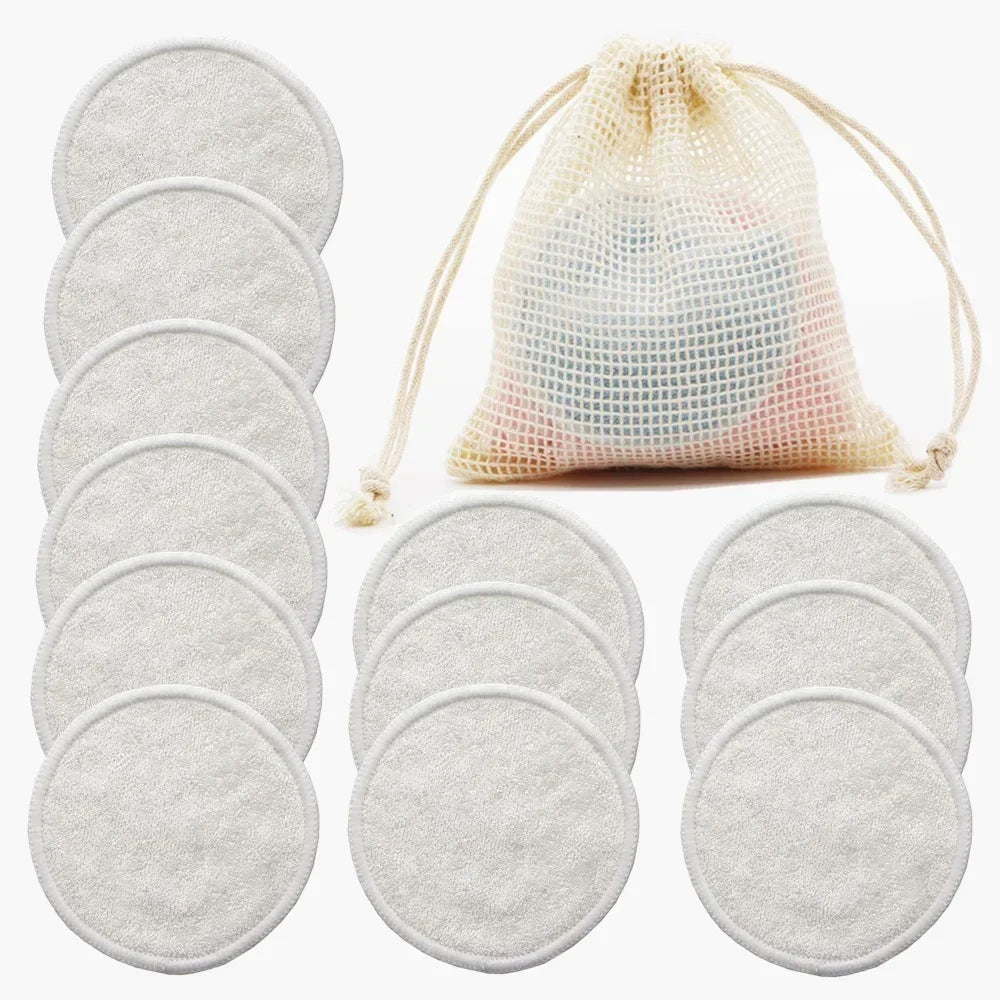Reusable Bamboo Makeup Remover Pads