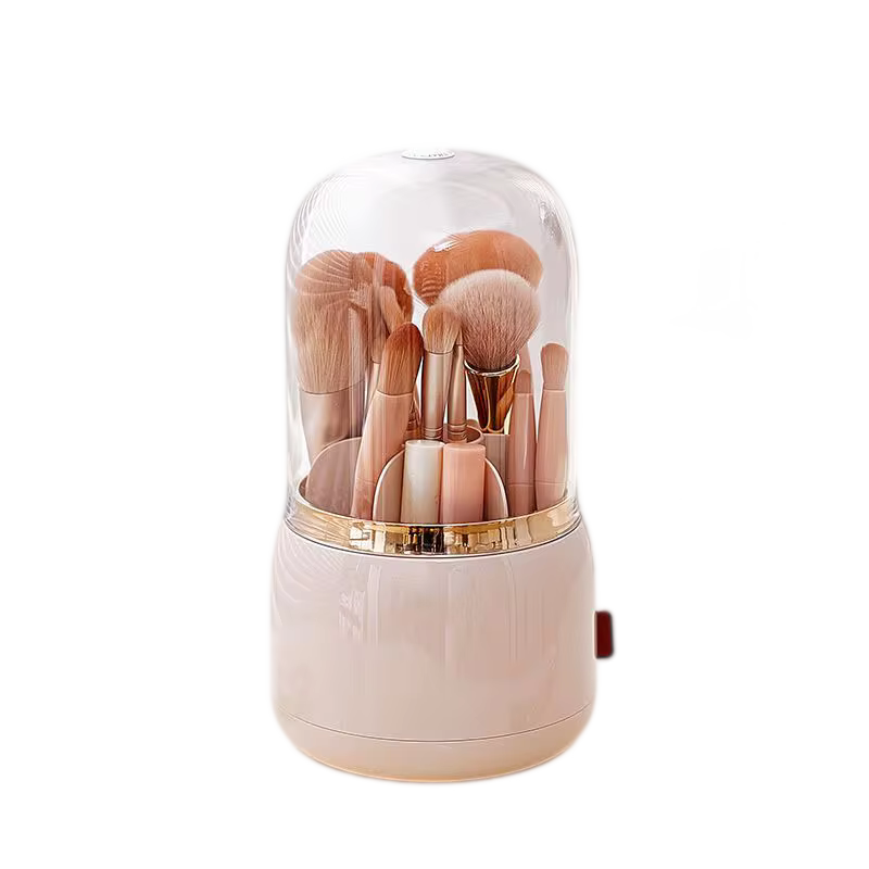 Rotating Makeup Brush Organizer