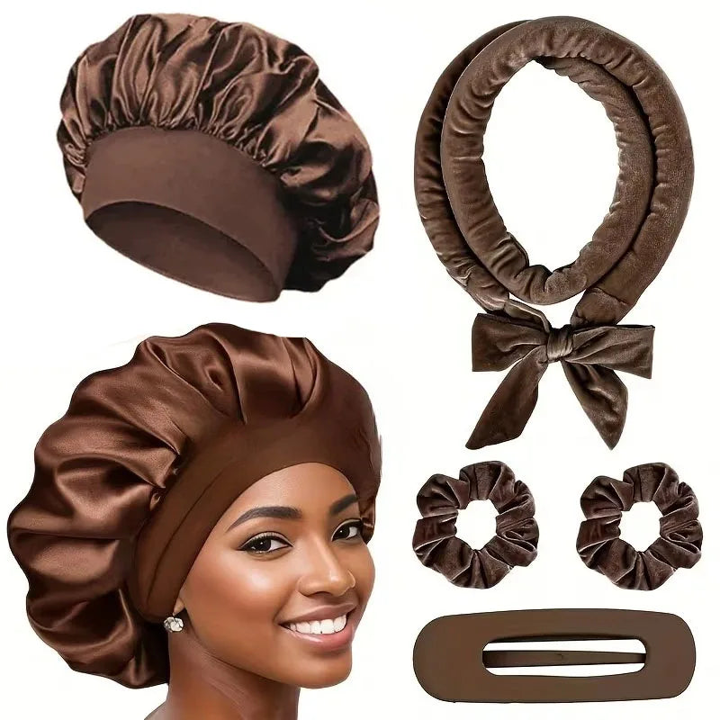 Heatless Satin Hair Curler