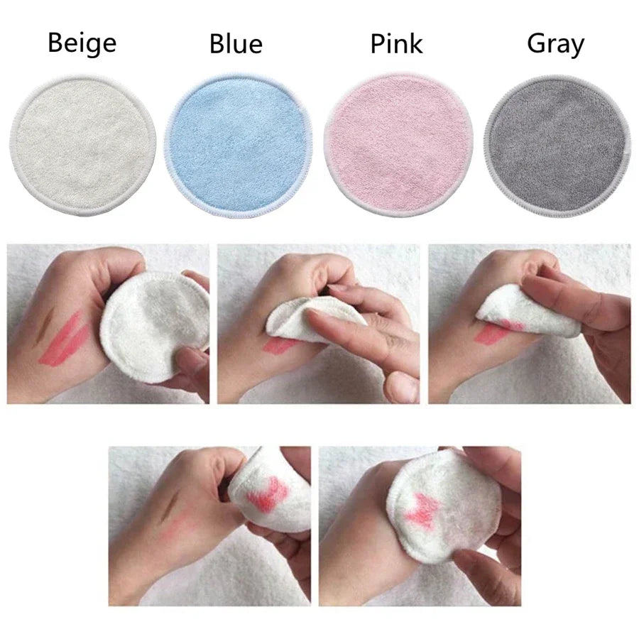 Reusable Bamboo Makeup Remover Pads
