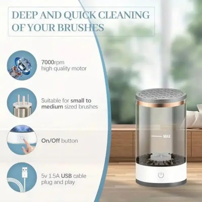 Electric Makeup Brush Cleaner
