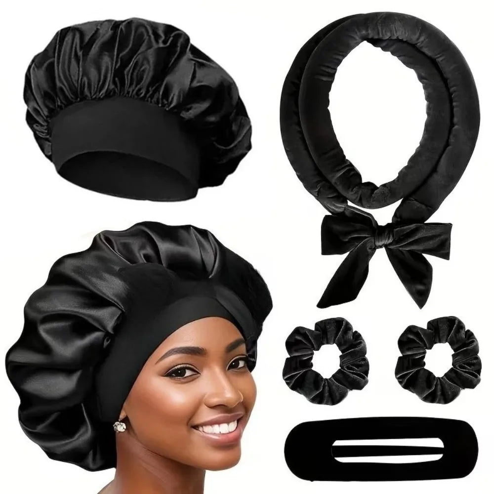 Heatless Satin Hair Curler