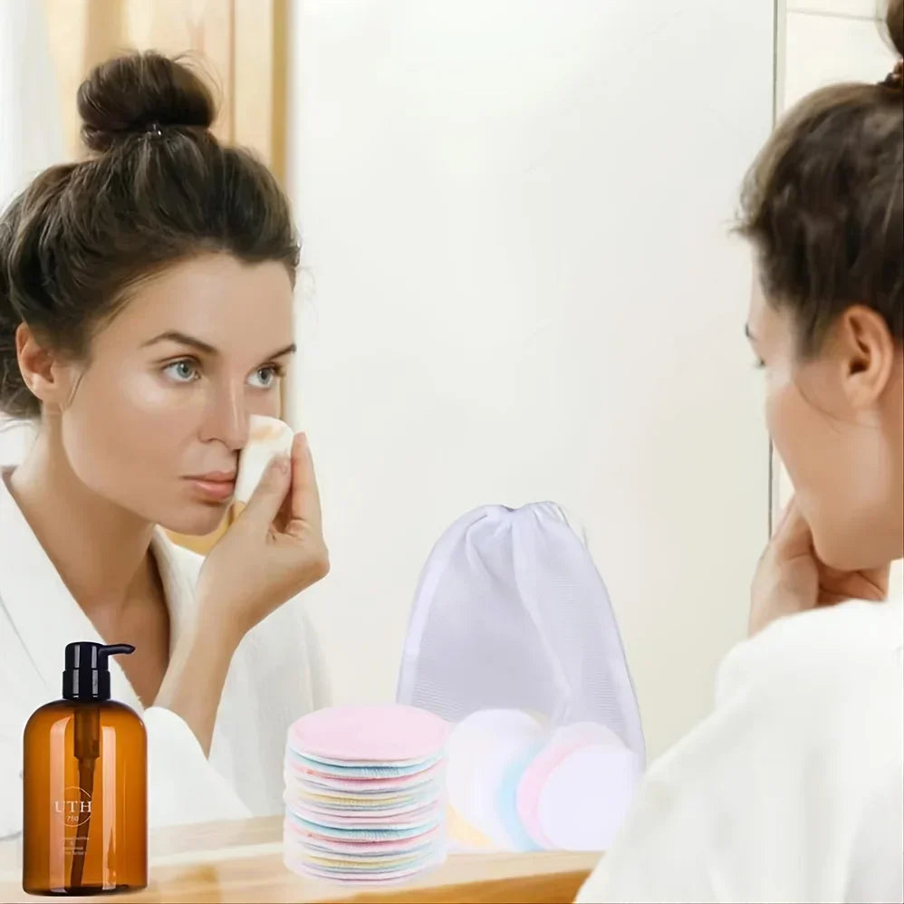 Reusable Bamboo Makeup Remover Pads