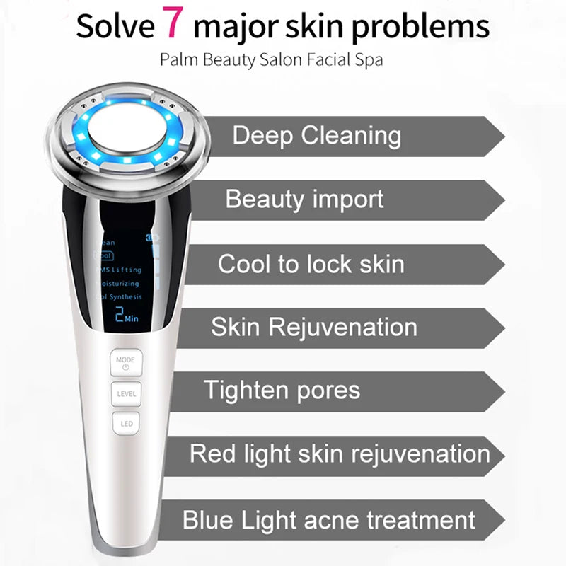 5-in-1 EMS Facial Massager