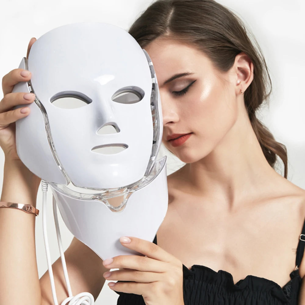 7 Color LED Face Mask