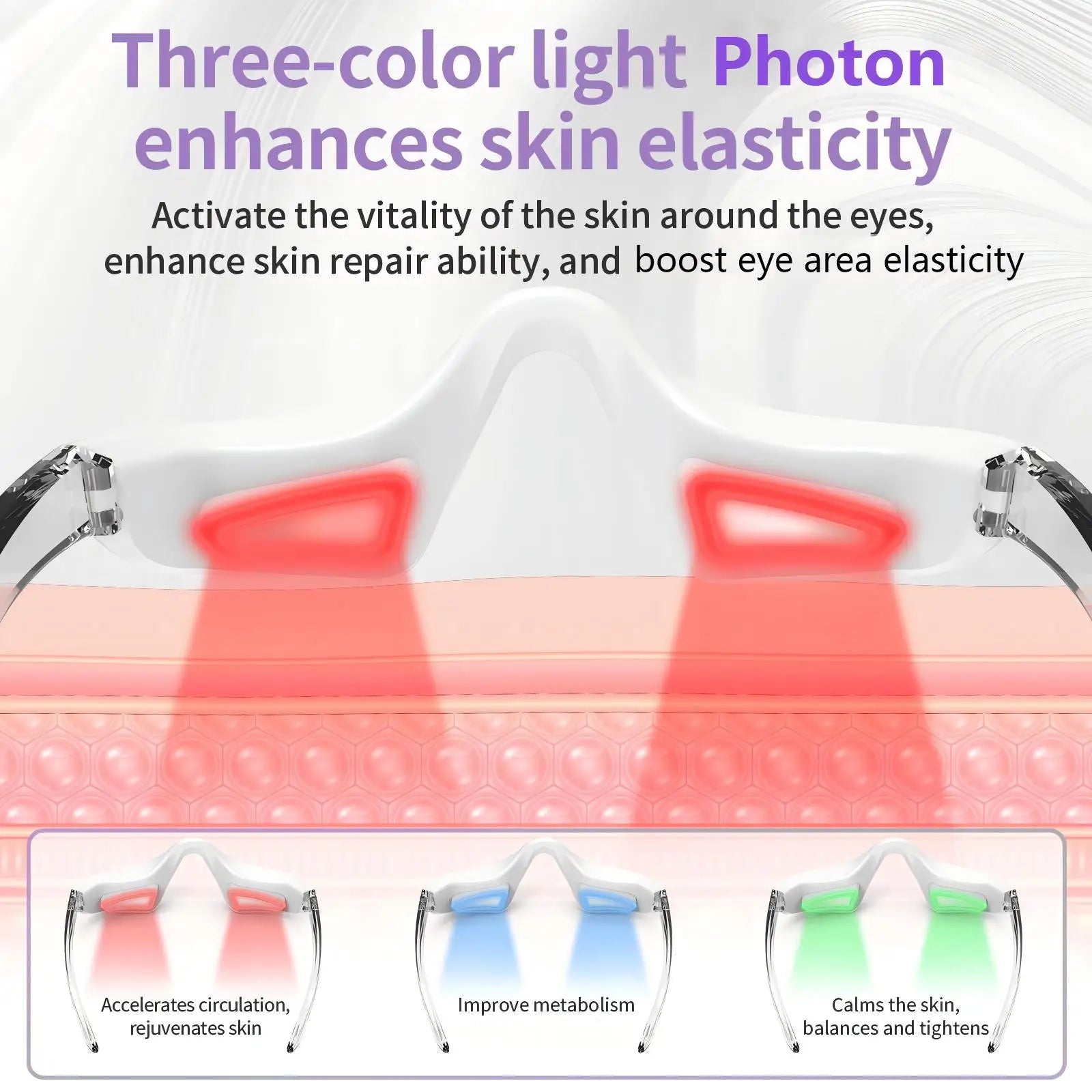 LED Eye Massager Glasses